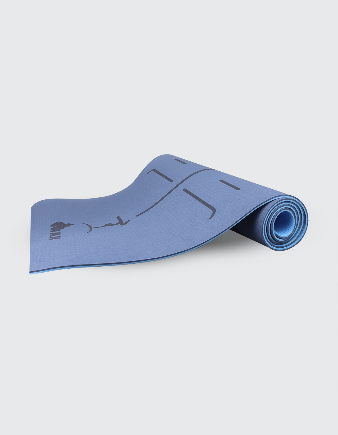 مت یوگا و پیلاتس Unisex بدون برند Eco Friendly Yoga Mat U