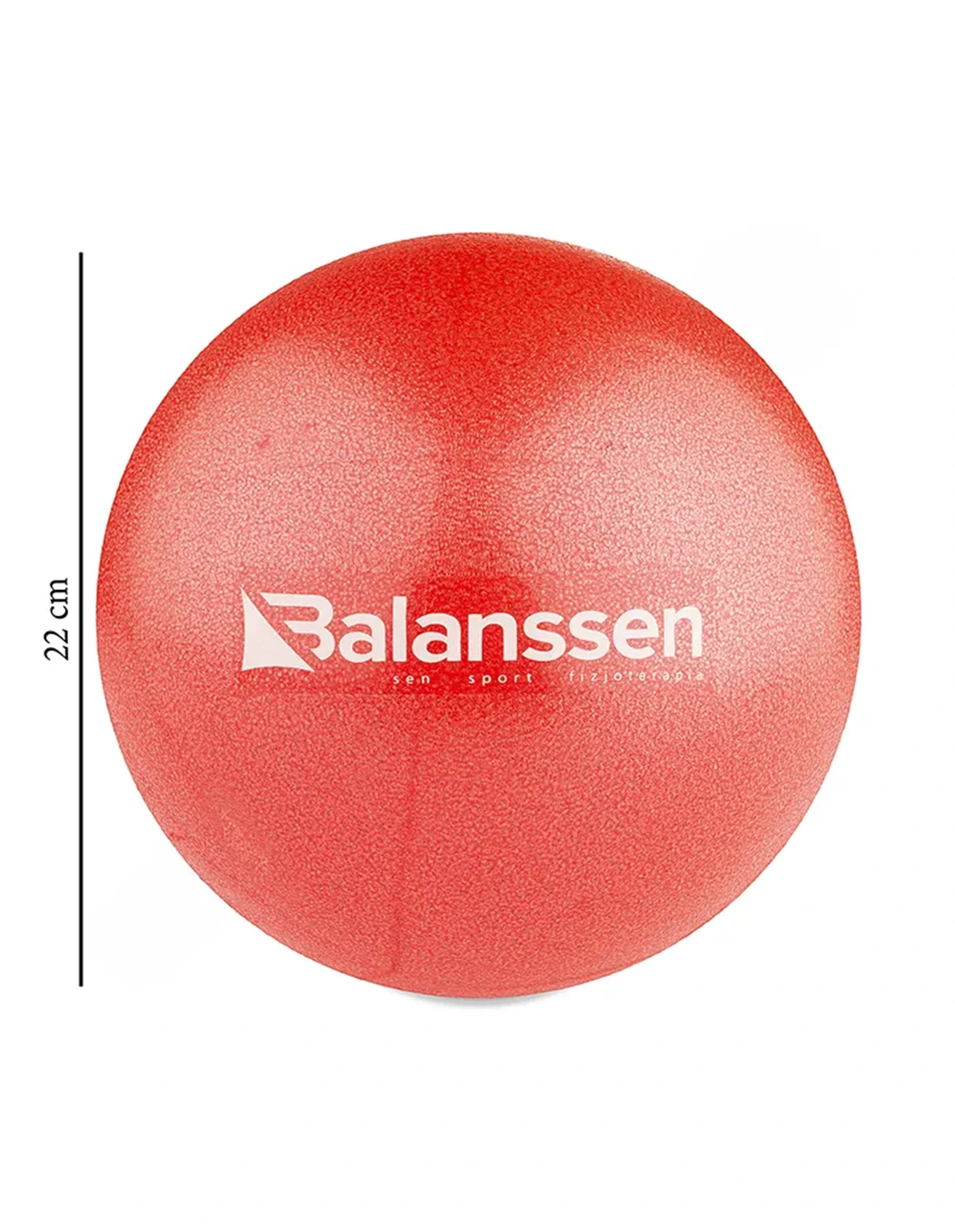 توپ پیلاتس Unisex بدون برند نی دار 22 سانتی متری Balanssen